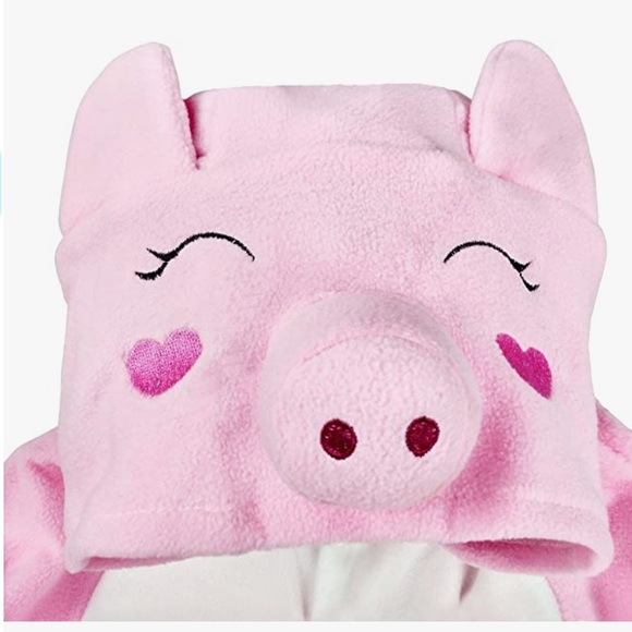 WOTOGOLD® Pig Costume/Unisex Adult Pajamas in L - Picture 2 of 6